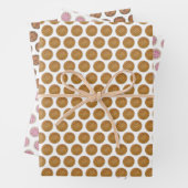 Kekse Erdnuss Butter Rainbow Chip Pink Mattiert Geschenkpapier Set (Beispiel)