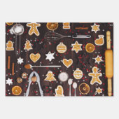 Kekse & Kaffeeferien Geschenkpapier Set (Vorderseite)