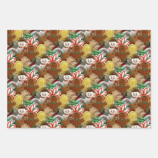 Kekse & Kaffeeferien Geschenkpapier Set (Vorderseite 3)