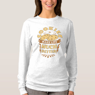 Kekse machen das Leben besser lustiger Keksliebhab T-Shirt