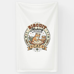Kekse machen Kneten Katze Kekse machen Kneten Banner