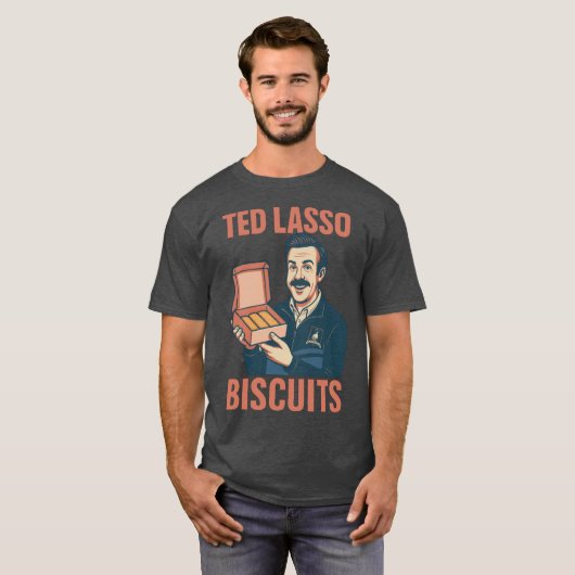 Kekse mit dem Inspirierten Entwurf des Boss Ted La T-Shirt (Vorne ganz)