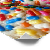 Kekse spalten Spaß bei Backfotografie Poster (Ecke)