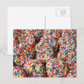 Kekse spalten Spaß bei Backfotografie Postkarte (Vorne/Hinten)