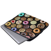 Kekse und Donuts Laptopschutzhülle (Vorne Knopf)