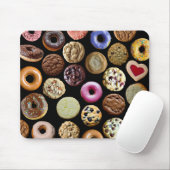 Kekse und Doughnüsse Mousepad (Mit Mouse)