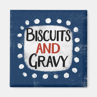 Kekse und Gravy Kühlschrank Magnet