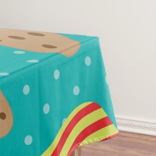 Kekse und heißer Kakao-Urlaub Tischdecke (Beispiel)