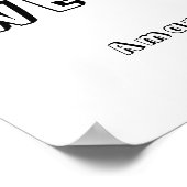 Kekse und Kakaobarschmallows Babydusche Poster (Ecke)