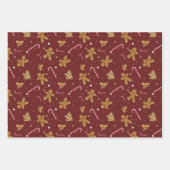 Kekse und Lebkuchen Geschenkpapier Set (Vorderseite 2)