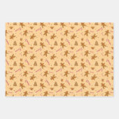 Kekse und Lebkuchen Geschenkpapier Set (Vorderseite)