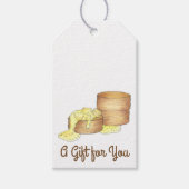 Kekse und Wurst Gravy Südliches Frühstück Küche Geschenkanhänger (Vorderseite)