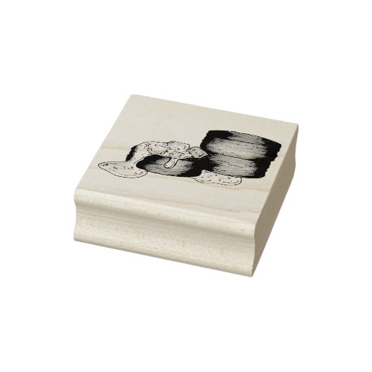 Kekse und Wurst Gravy Südliches Frühstück Küche Gummistempel (Stempel)