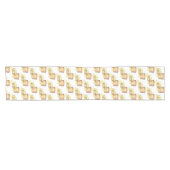 Kekse und Wurst Gravy Südliches Frühstück Küche Kurzer Tischläufer (Horizontal)