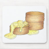 Kekse und Wurst Gravy Südliches Frühstück Küche Mousepad (Vorne)