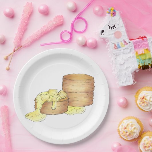 Kekse und Wurst Gravy Südliches Frühstück Küche Pappteller (Party)