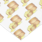 Kekse und Wurst Gravy Südliches Frühstück Küche Tischdecke (Schrägansicht)