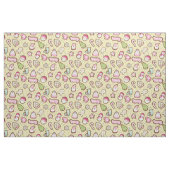 Kekse Weihnachtsgelb Stoff (Fat Quarter (45,7 x 55,9 cm))