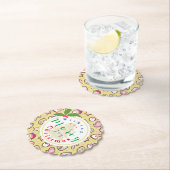 Kekse Weihnachtsgelb Untersetzer (Vor Ort)