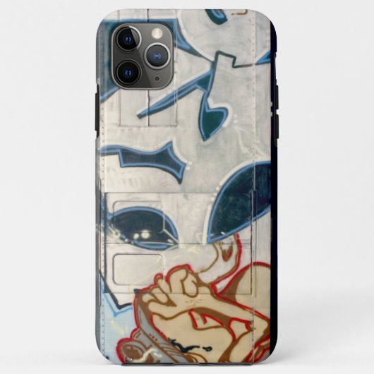 KEL139 Classic Graffiti Subway Car Phone Case (Rückseite)