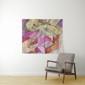Kel1st Graffiti Gold Decor Wandteppich (Beispiel (Horizontal))