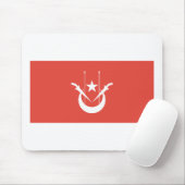 Kelantan-Flagge Mousepad (Mit Mouse)