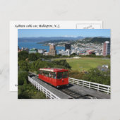 Kelburn Cable Car Postkarte (Vorne/Hinten)