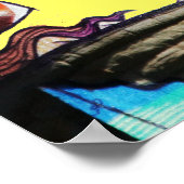 Kelburn Castle Graffiti Project Fairlie Scotland Poster (Ecke)