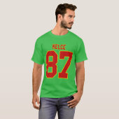 Kelce 87 Shirt Kansas City Premium T shirt (Vorne ganz)