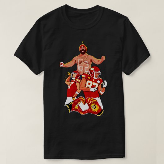 Kelce Bruder Travis KELCE xkelce TShirt (Design vorne)