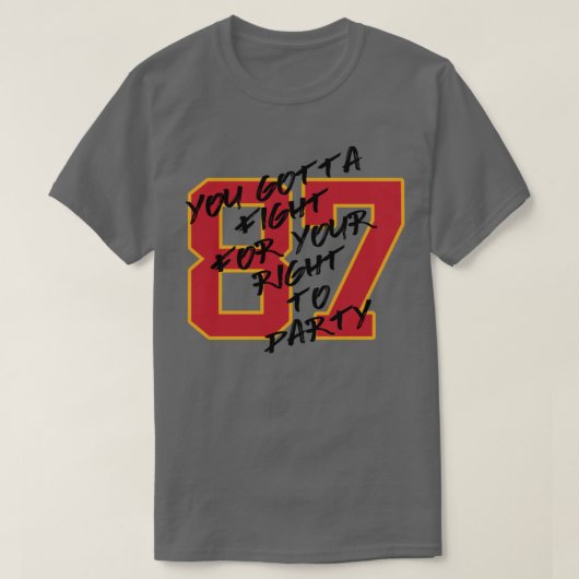 Kelce Party Shirt (Design vorne)