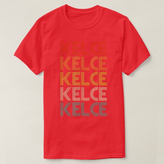 Kelce Vintag Retro T-Shirt (Design vorne)