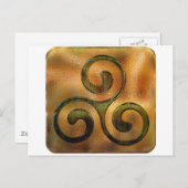 Kelchspirale Postkarte (Vorne/Hinten)