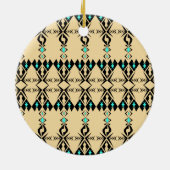 Kele ~ Sparrow Keramik Ornament (Hinten)