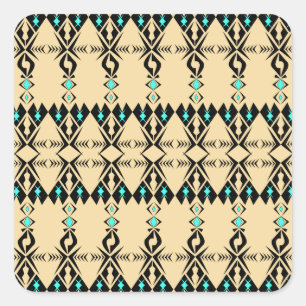 Kele ~ Sparrow Quadratischer Aufkleber