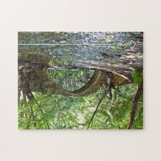 Kelefos - Mittelalterbrücke auf dem Zyprer Platz Puzzle (Horizontal)