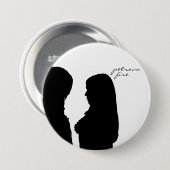 Kelena "Petrova Feuer-" Knopf Button (Vorne & Hinten)