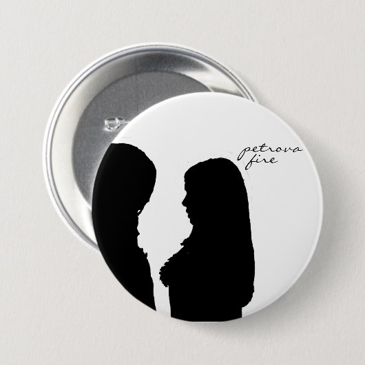 Kelena "Petrova Feuer-" Knopf Button (Vorne & Hinten)