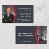 Keler Williams Grundstück-Visitenkarte Visitenkarte (Vorne/Hinten)