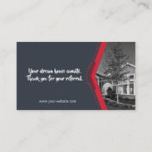 Keler Williams Grundstück-Visitenkarte Visitenkarte (Rückseite)