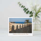 Kelibia. Tunis. Postkarte (Stehend Vorderseite)