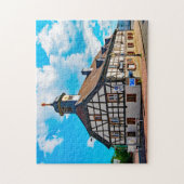 Kelkheim Rathaus Deutschland. Puzzle (Vertikal)