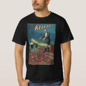 Kellar, das Magician Levitation Magic Poster T-Shirt (Vorderseite)