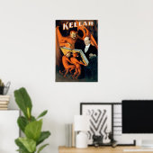 Kellar Devil Magician Poster (Heimbüro)