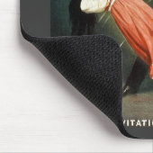 Kellar die Magier-Levitation - Vintage Anzeige Mousepad (Ecke)