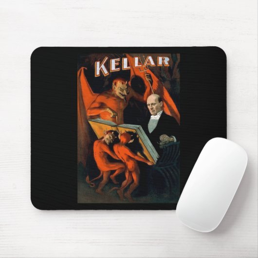 Kellar die Magier-Vintage Magie Mousepad (Mit Mouse)