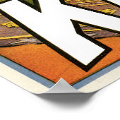 Kellar ~ Gone Magician Vintag Magic Act Poster (Ecke)