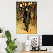 Kellar im Wald mit Dämonen Poster (Heimbüro)