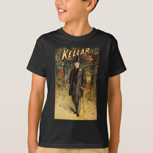 Kellar im Wald mit Dämonen T-Shirt (Vorderseite)