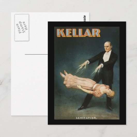 Kellar Levitation 2 Postkarte (Vorne/Hinten)